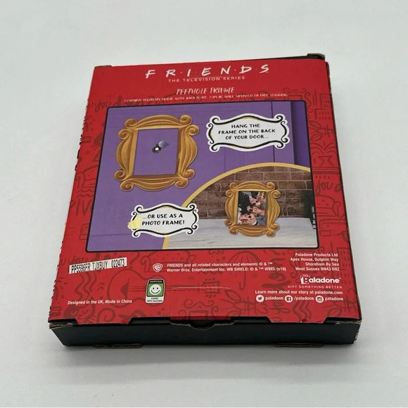 Friends TV Show Peephole Frame-Yellow-New frame - Picture 2 of 3